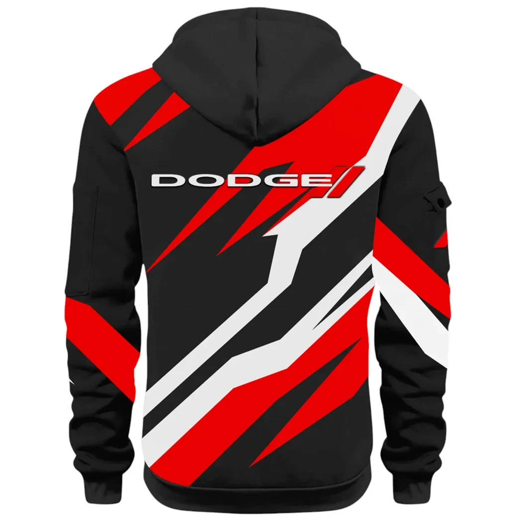 Performance Vehicle Hoodie Half Zip 3D Print, Comfortable Daily Hoodie CAR514100925083 - Image 3
