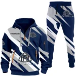 Lifestyle Ride Hoodie Half Zip x Sweatpants Set, Custom Ride-Ready Tracksuit CAR514100925085