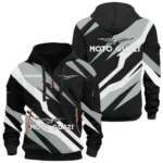 Historic Motorcycle Brand Hoodie Half Zip 3D Print, Streetwear Casual Look Outfit CAR514100925088