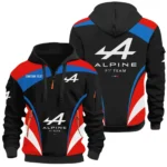 Sports Car Hoodie Half Zip 3D Print, Sporty Urban Hoodie Style CAR514100925089