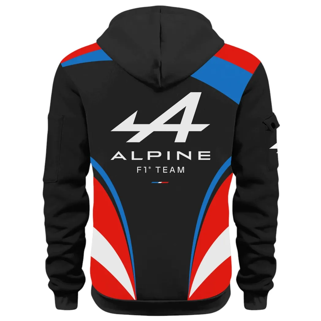 Sports Car Hoodie Half Zip 3D Print, Sporty Urban Hoodie Style CAR514100925089 - Image 3