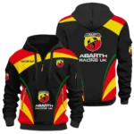 Performance Car Hoodie Half Zip 3D Print, Rugged Sporty Streetwear Hoodie CAR514100925095