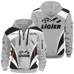 Racing Car Hoodie Half Zip 3D Print, Classic Comfortable Hoodie Style CAR514100925106