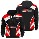 Racing Car Hoodie Half Zip 3D Print, Comfortable Daily Wear CAR514100925108
