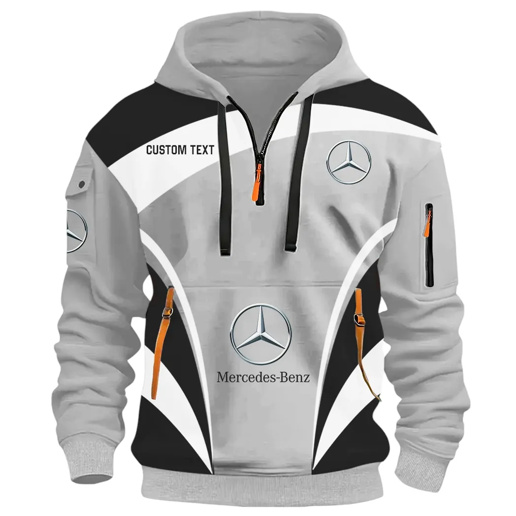 Performance Vehicle Hoodie Half Zip 3D Print, Comfortable Everyday Hoodie CAR514100925111 - Image 2