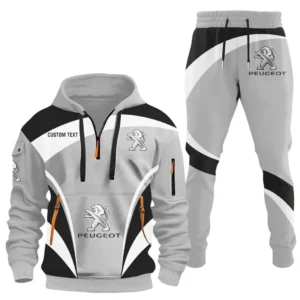 Family Auto Hoodie Half Zip x Sweatpants Set, Custom Road Lifestyle Hoodie Set CAR514100925120