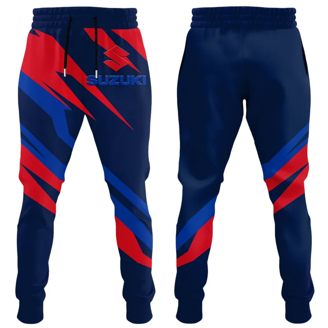 Racing Motor Hoodie Half Zip x Sweatpants Set, Ride-Inspired Half-Zip Hoodie Set CAR514100925130 - Image 3