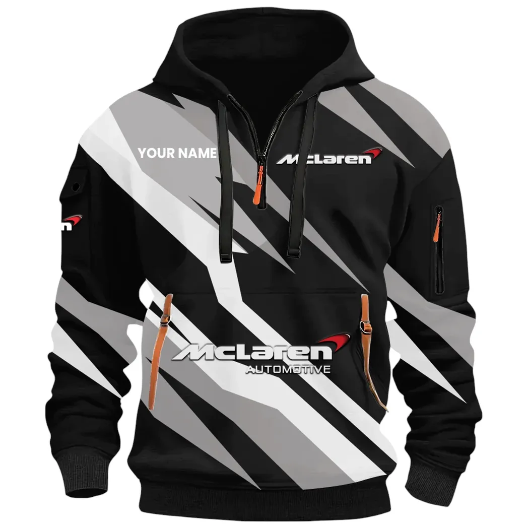 Speed Legend Hoodie Half Zip 3D Print, Durable & Casual Streetwear CAR514100925143 - Image 2