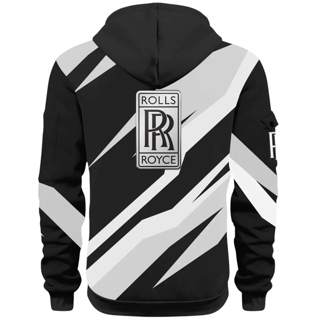 Luxury Auto Hoodie Half Zip 3D Print, Adventure-Ready Streetwear CAR514100925148 - Image 3