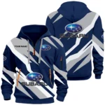 Touring Sedan Hoodie Half Zip 3D Print, Casual Street-Ready Hoodie CAR514100925150