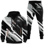 Daily Driver Hoodie Half Zip x Sweatpants Set, Road Warrior 3D Outfit Set CAR514100925153