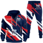Full-Size Sedan Hoodie Half Zip x Sweatpants Set, Road-Ready Hoodie and Jogger Set CAR514100925162