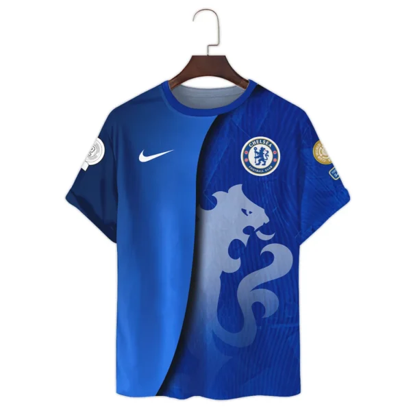 Blue Shirt Fans T-Shirt, Active Lifestyle Tee HVN113211 - Image 2