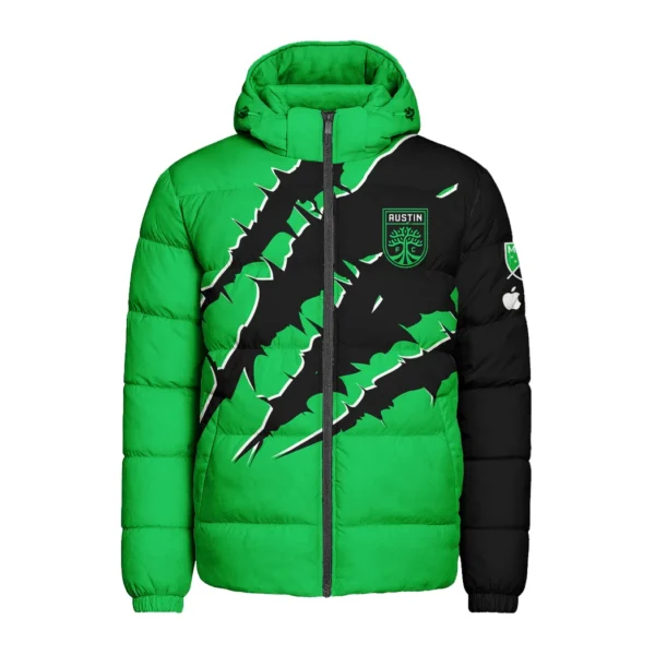 Spirit Pulse Hooded Cotton Jacket, Limited Edition Supporter Coat HVN1289AF - Image 2
