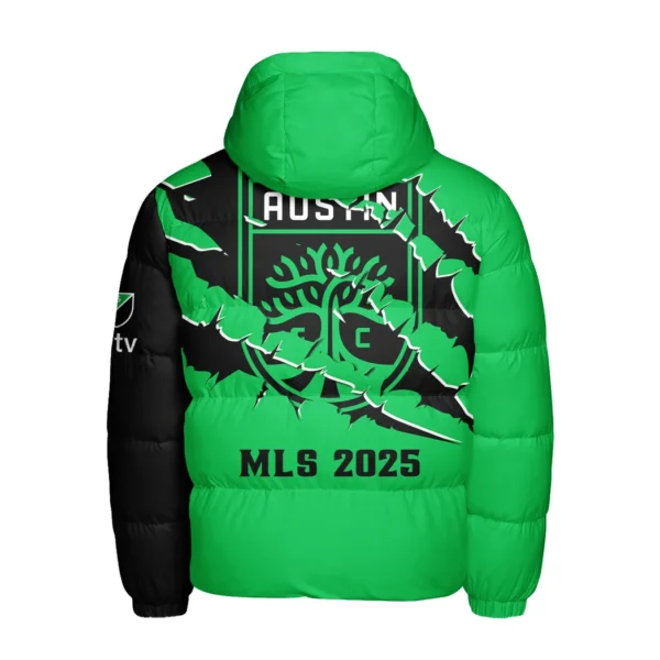 Spirit Pulse Hooded Cotton Jacket, Limited Edition Supporter Coat HVN1289AF - Image 3
