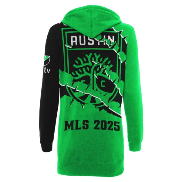 Unity Fans Hoodie Dress, Classic Women's Hoodie Dress HVN1289AF - Image 3