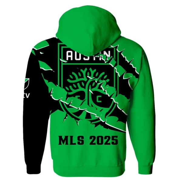 True Support Zipper Hoodie, True Fan Hoodie HVN1289AF - Image 3
