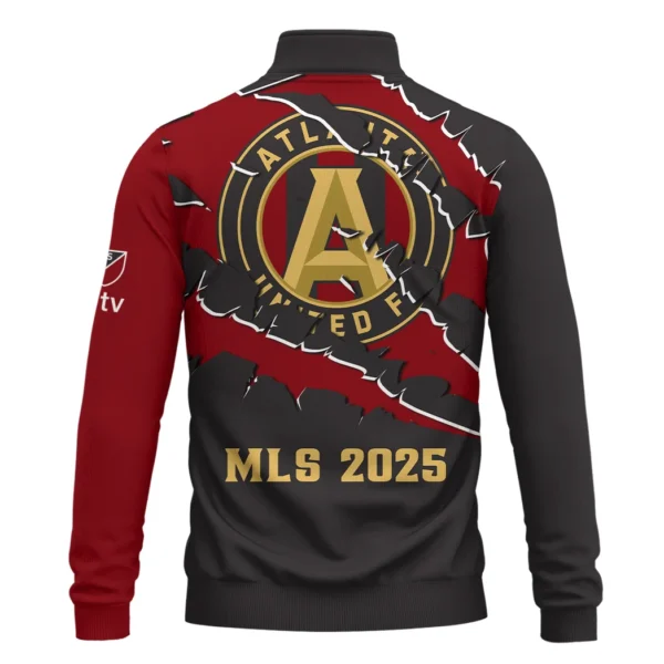 Rising Spirit Quarter-Zip Sweatshirt, Modern Sport Fan Sweatshirt HVN1289AU - Image 3