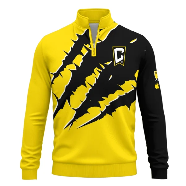 True Energy Quarter-Zip Sweatshirt, Sport Fan Quarter-Zip Style HVN1289CC - Image 2