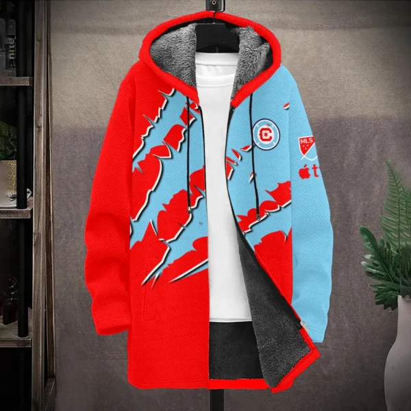 Support Spirit Fleece Windbreaker Jacket, All-Season Fan Jacket HVN1289CF - Image 2
