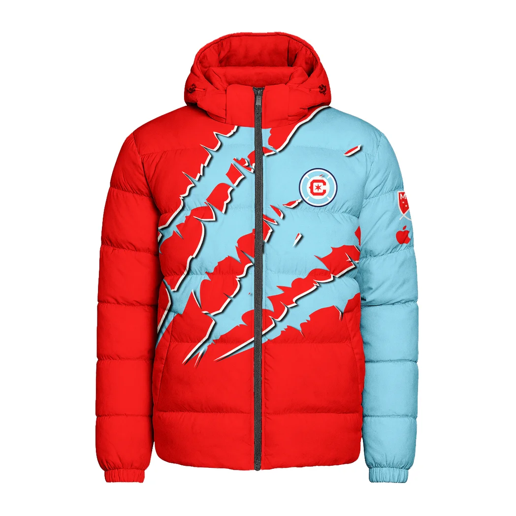 Unity Fans Hooded Cotton Jacket, Classic Cozy Supporter Jacket HVN1289CF - Image 2