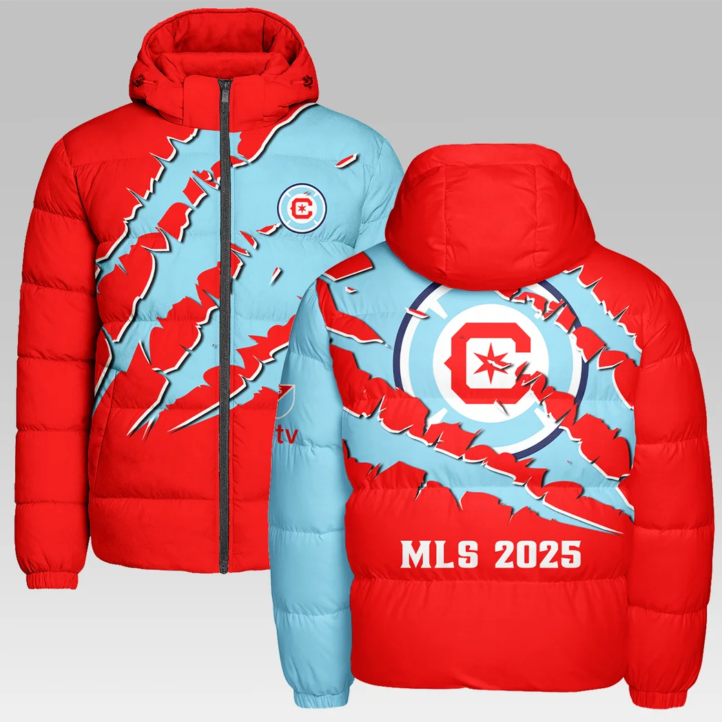 Unity Fans Hooded Cotton Jacket, Classic Cozy Supporter Jacket HVN1289CF