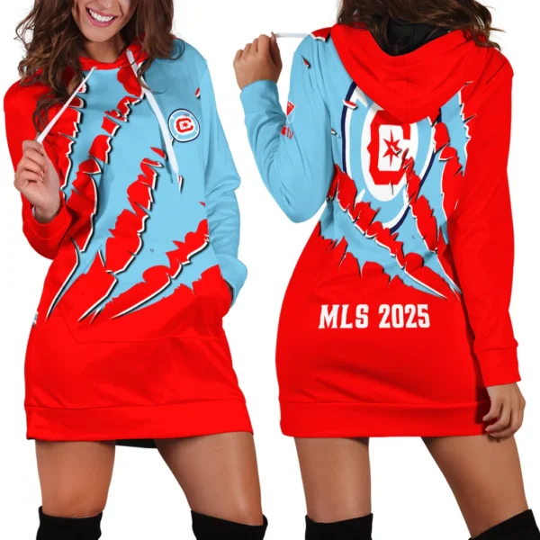 Unity Fans Hoodie Dress, Essential Women's Hoodie Dress HVN1289CF