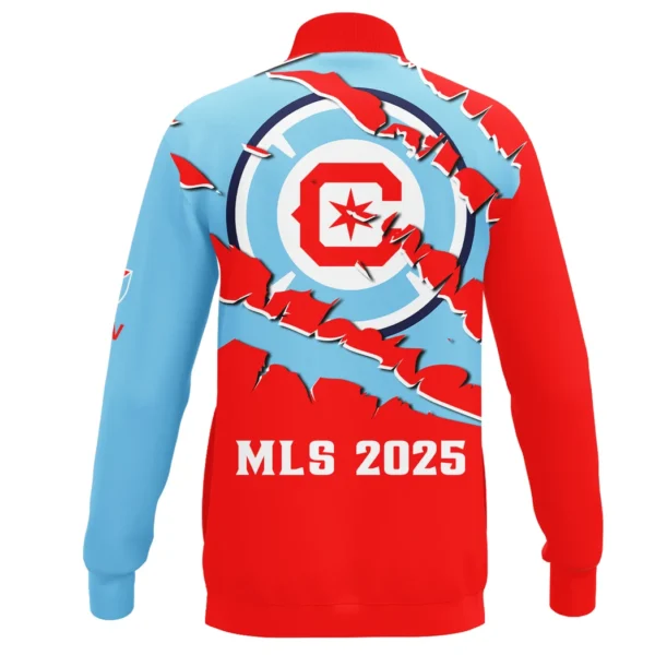 Rising Flow Stand Collar Jacket, Lightweight Comfort Jacket for Loyal Fans HVN1289CF - Image 3