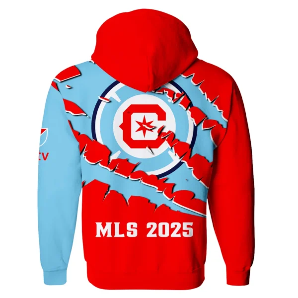 Goal Energy Zipper Hoodie, Lifestyle Fan Full-Zip Hoodie HVN1289CF - Image 3
