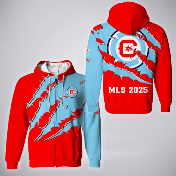 Goal Energy Zipper Hoodie, Lifestyle Fan Full-Zip Hoodie HVN1289CF