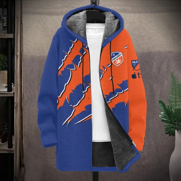 Fan Spirit Fleece Windbreaker Jacket, Modern Fleece Windbreaker HVN1289CF - Image 2