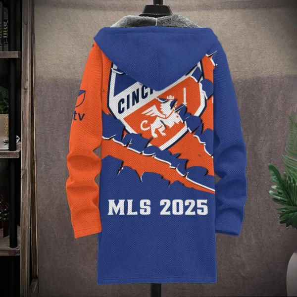 Fan Spirit Fleece Windbreaker Jacket, Modern Fleece Windbreaker HVN1289CF - Image 3