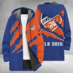 Fan Spirit Fleece Windbreaker Jacket, Modern Fleece Windbreaker HVN1289CF