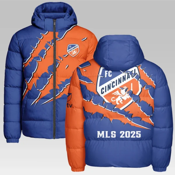 Support Beat Hooded Cotton Jacket, Limited Edition Supporter Coat HVN1289CF