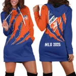 Support Beat Hoodie Dress, Game Day Hoodie Dress HVN1289CF