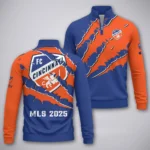 Rising Flow Quarter-Zip Sweatshirt, Athletic Spirit Quarter-Zip Wear HVN1289CF