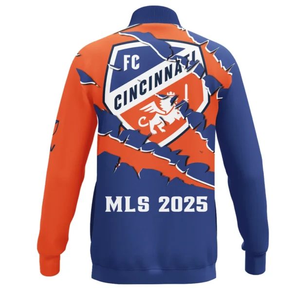 Unity Fans Stand Collar Jacket, Lightweight Comfort Jacket for Loyal Fans HVN1289CF - Image 3