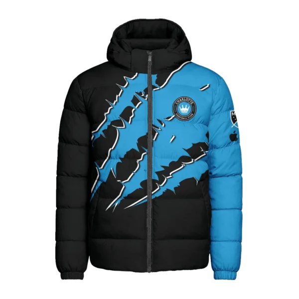 Support Beat Hooded Cotton Jacket, Streetwear Style Fan Jacket HVN1289CH - Image 2
