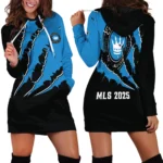 Game Beat Hoodie Dress, Stadium Nights Hoodie Dress HVN1289CH