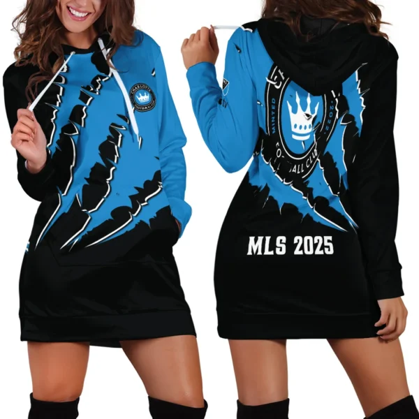 Game Beat Hoodie Dress, Stadium Nights Hoodie Dress HVN1289CH