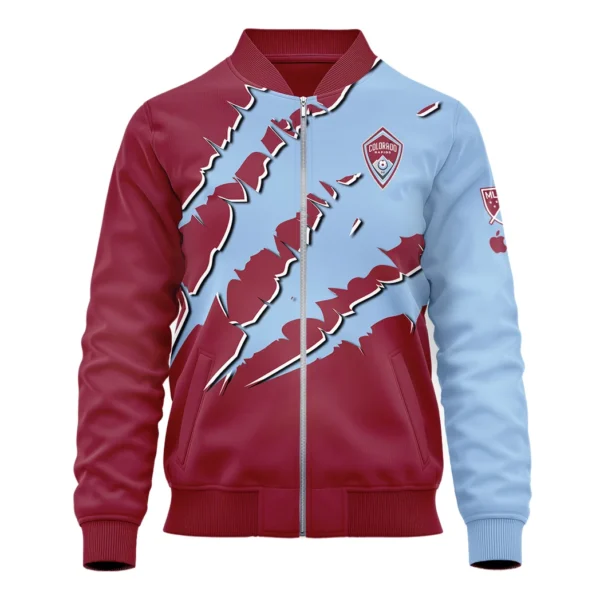 Spirit Beat Bomber Jacket, Sports Bomber Jacket Custom HVN1289CR - Image 2