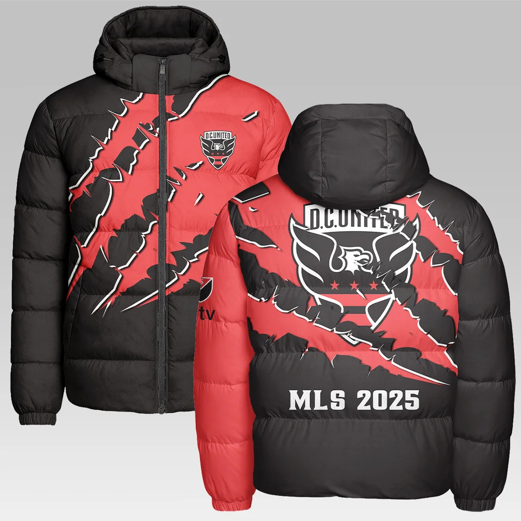 Goal Vibes Hooded Cotton Jacket, Performance Warmth Fan Jacket HVN1289DC