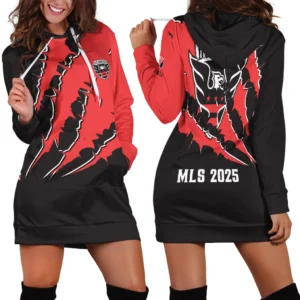 Play Rising Hoodie Dress, Heritage Fan Hoodie Dress HVN1289DC