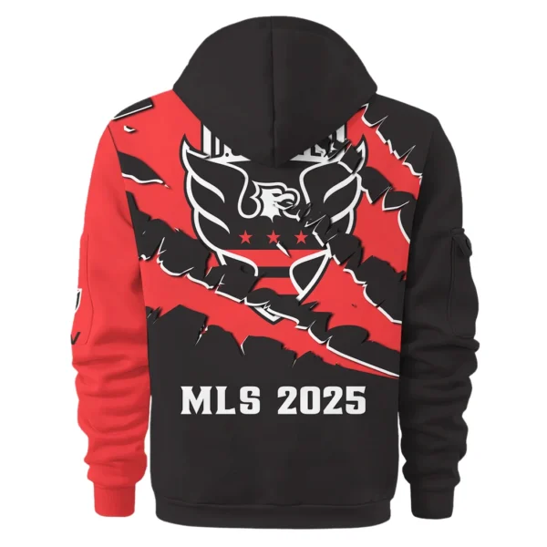 Goal Vibes Hoodie Half Zip 3D, Casual Sport Half-Zip Hoodie HVN1289DC - Image 3