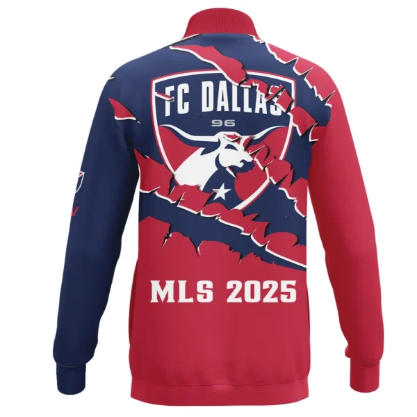 Match Rhythm Stand Collar Jacket, Game Ready Sport Inspired Jacket HVN1289FC - Image 3