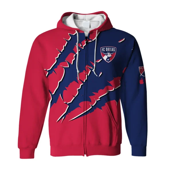 True Support Zipper Hoodie, Bold Energy Hoodie HVN1289FC - Image 2