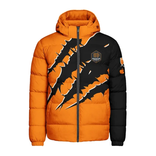 Fan Beat Hooded Cotton Jacket, Urban Sport Lifestyle Jacket HVN1289HD - Image 2