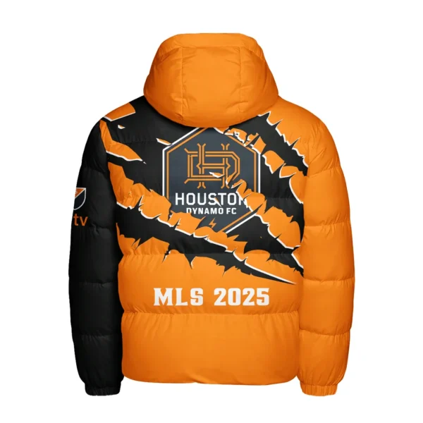 Fan Beat Hooded Cotton Jacket, Urban Sport Lifestyle Jacket HVN1289HD - Image 3