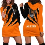 Rising Flow Hoodie Dress, Team Pride Hoodie Dress HVN1289HD