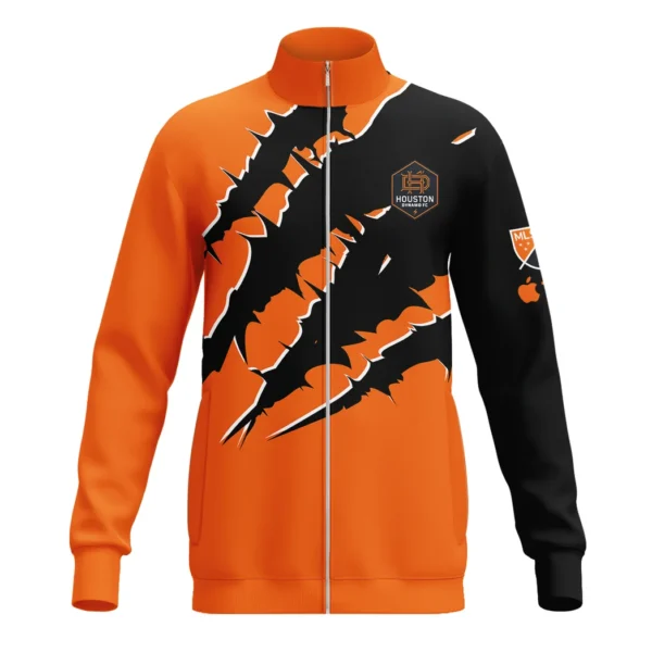 Fan Spirit Stand Collar Jacket, Breathable Sport Supporter Jacket HVN1289HD - Image 2